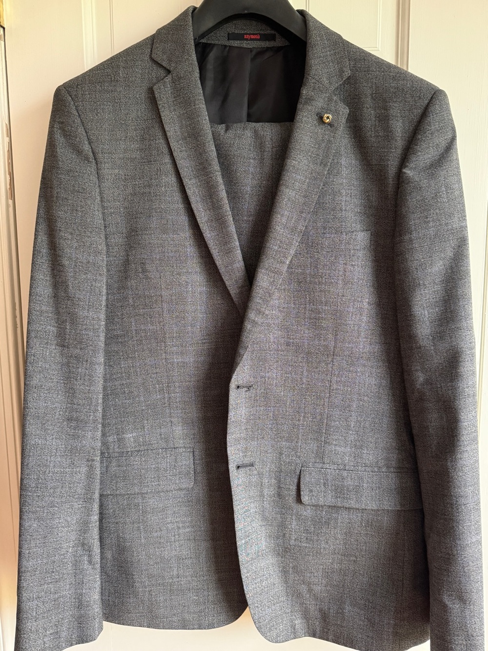 Raymond Gray Men's Sport Coat - Notch Lapel Blazer